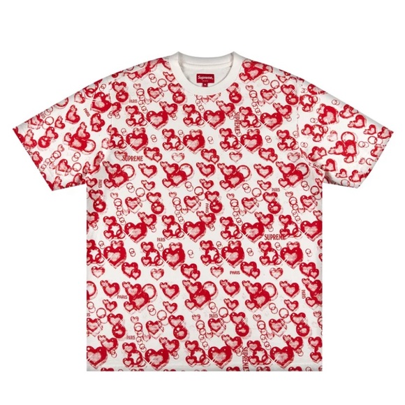 Supreme Hearts Short-Sleeve Top - Picture 1 of 2